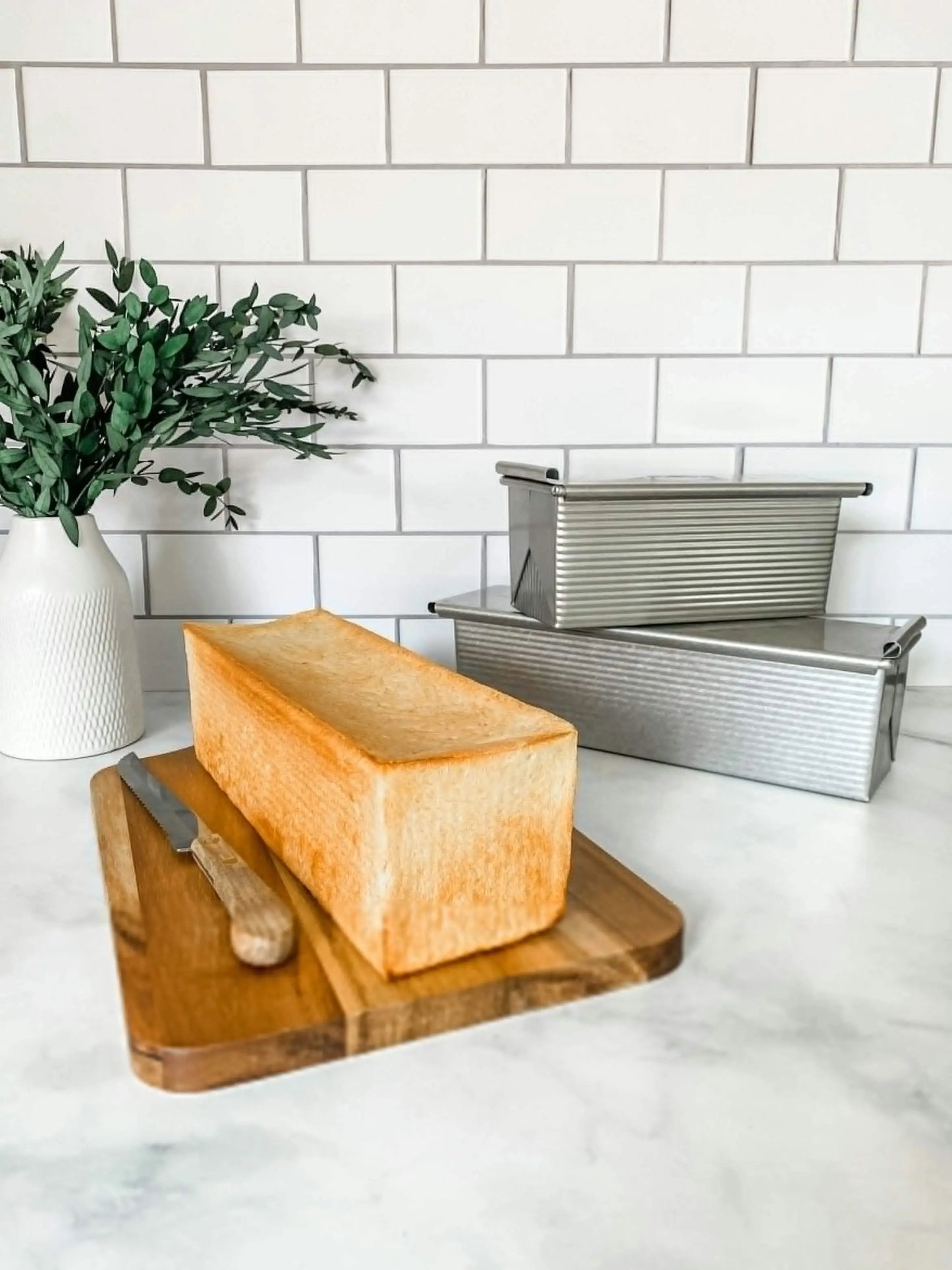 Large Pullman Loaf Pan & Cover