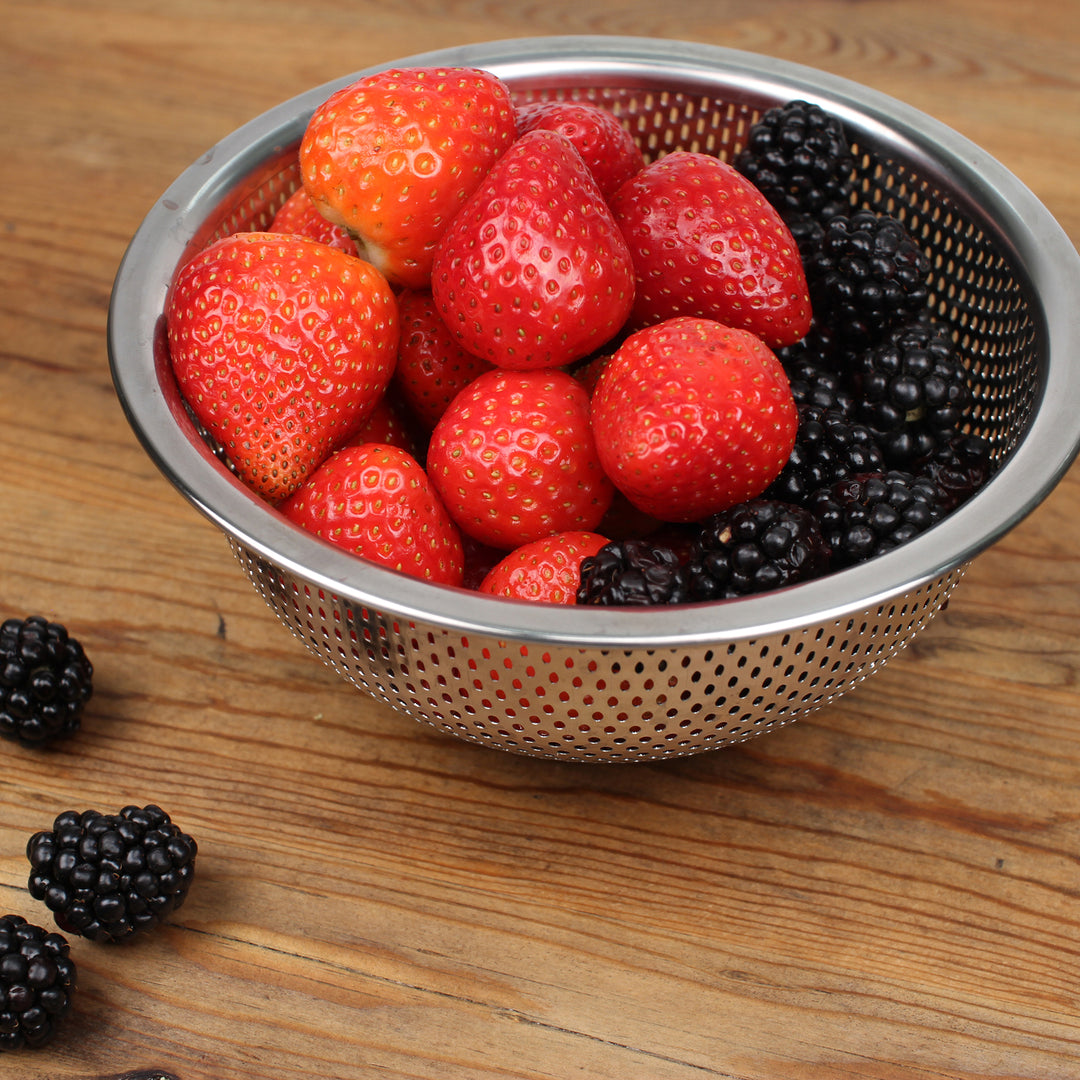 Precision Pierced Berry Colander