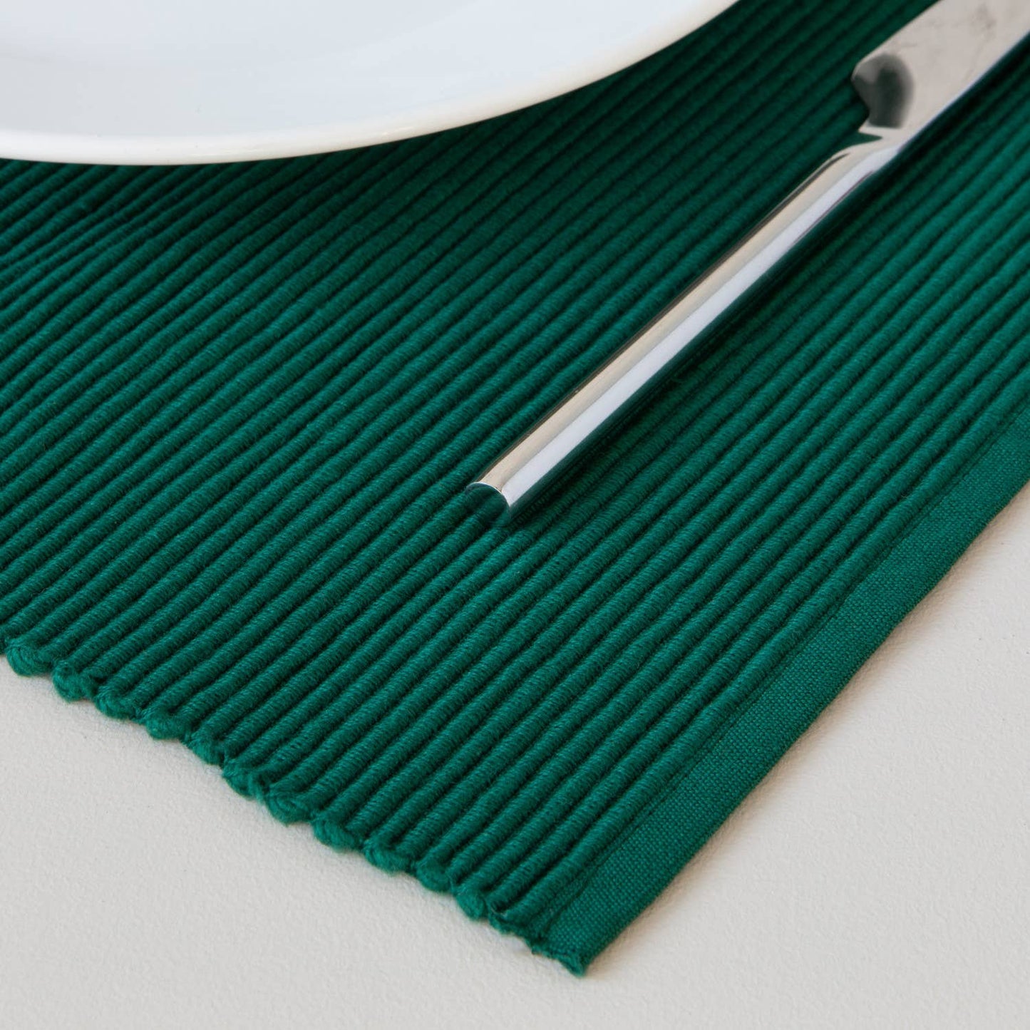 Spectrum Cotton Placemat Spruce Green