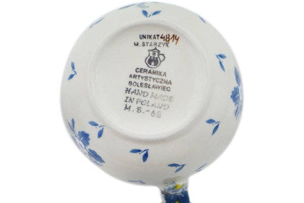 Pitcher 17 oz Pansy Parade Theme UNIKAT