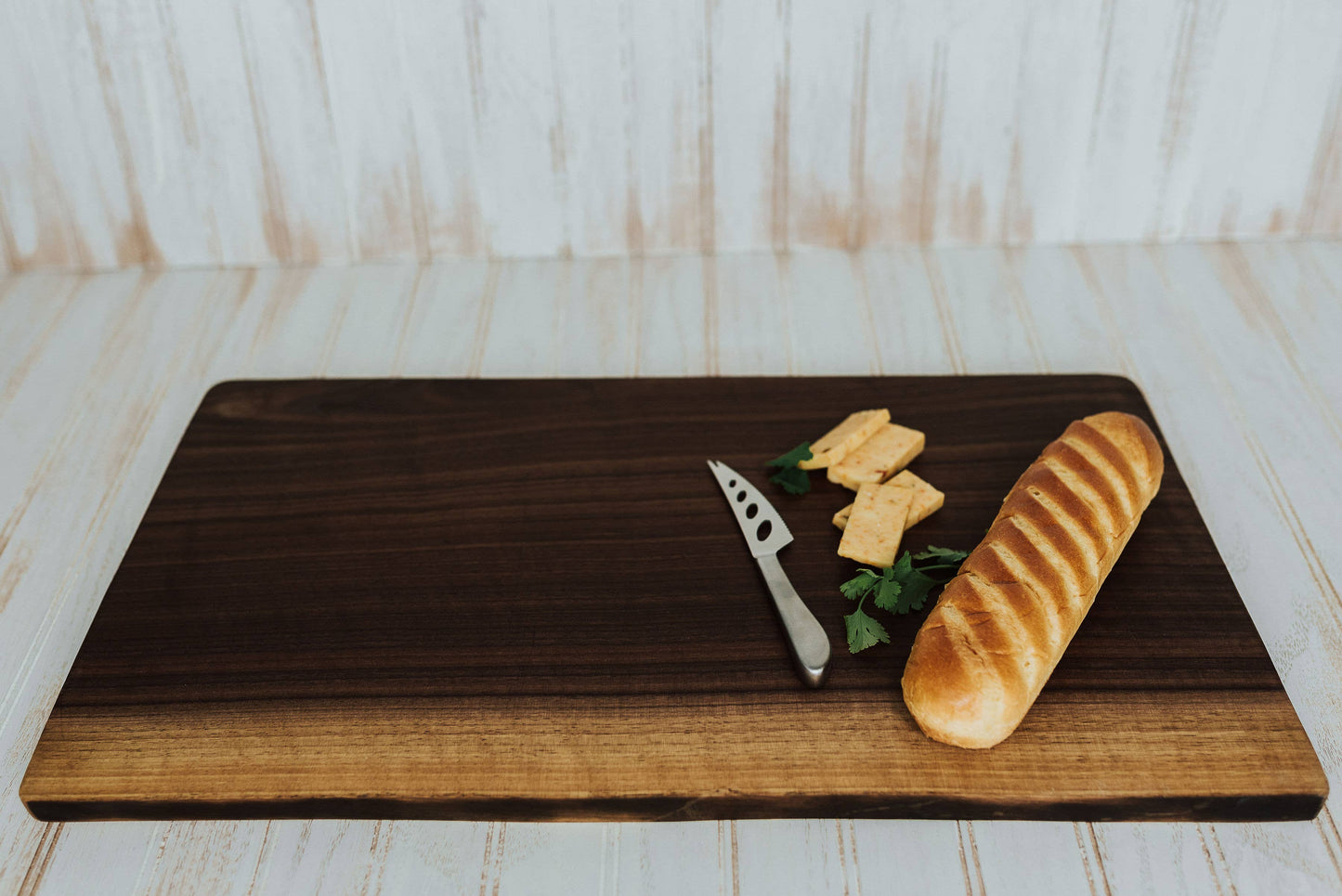 17" Walnut Live Edge Presentation/Cutting Board