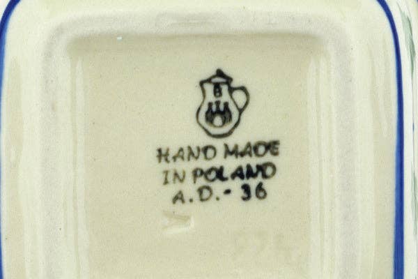 Square Bowl 4" Countryside Floral Bloom Theme