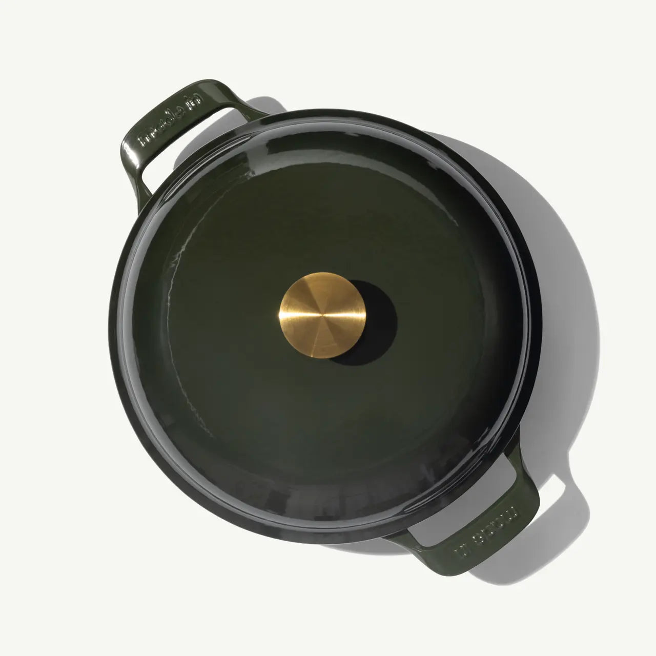 3.5qt Enamel Cast Iron Braiser