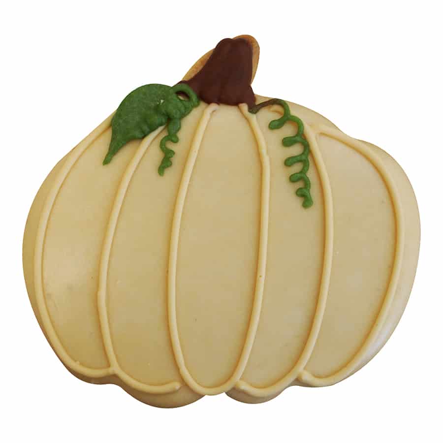 Pumpkin Cookie Cutter (Orange, 3")