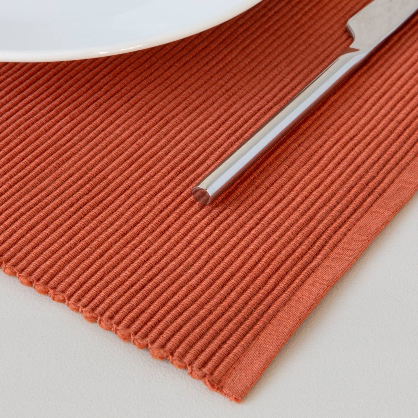 Spectrum Cotton Placemat Rust