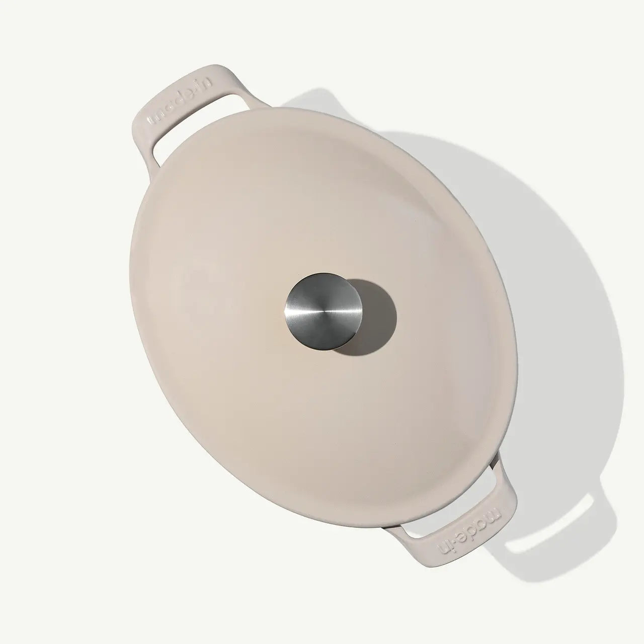 7.5Qt Enameled Cast Iron Oval Dutch Oven by Made Ink