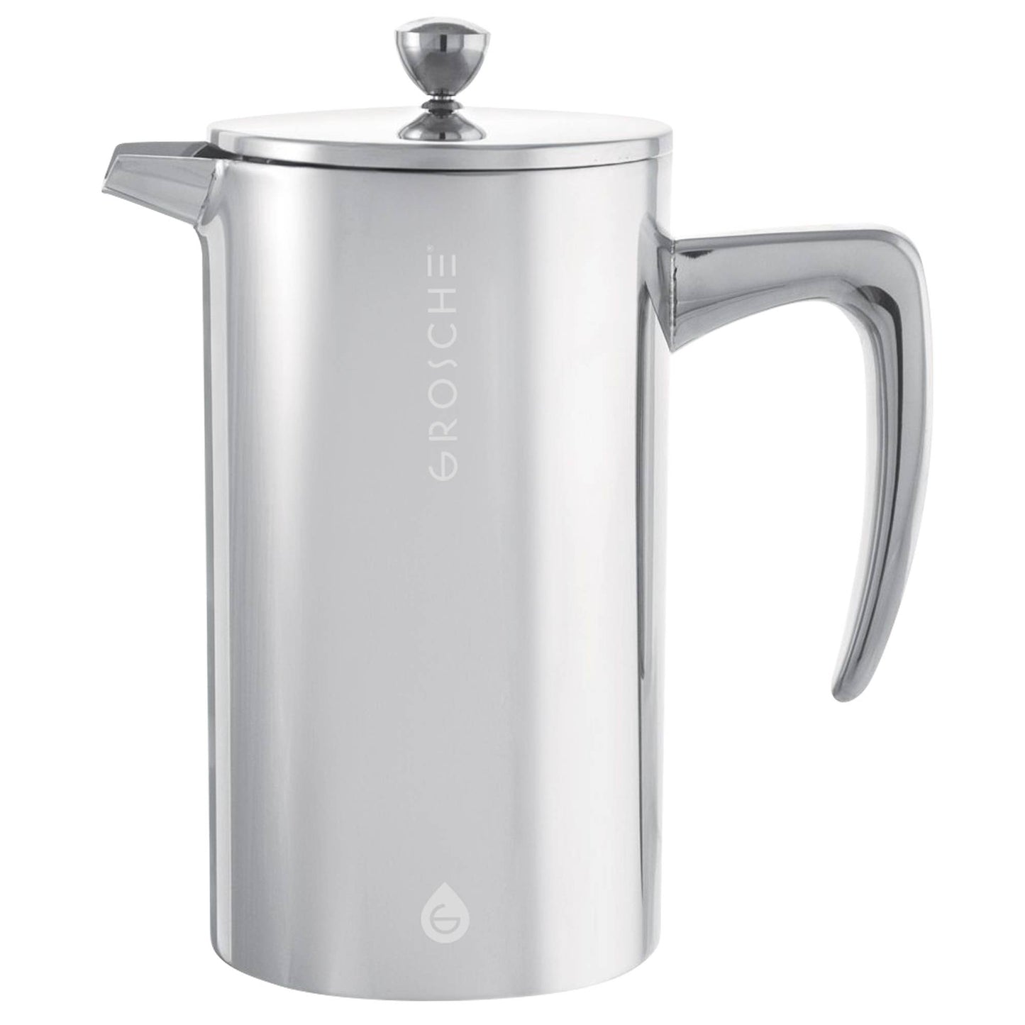 GROSCHE DUBLIN Stainless Steel Double Wall French Press