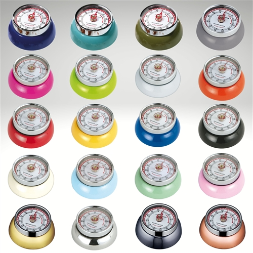 "Retro" Kitchen Timer, Red