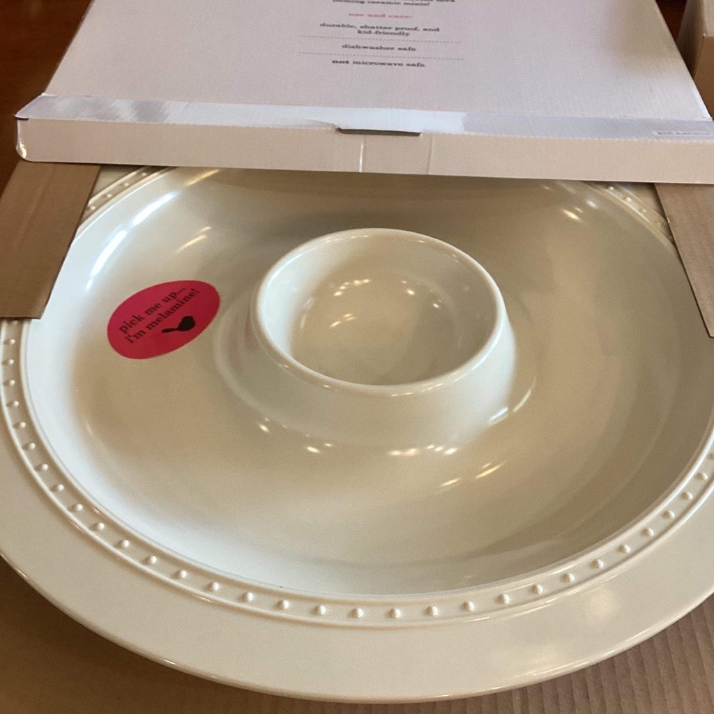 Nora Fleming Chip and Dip Bowl