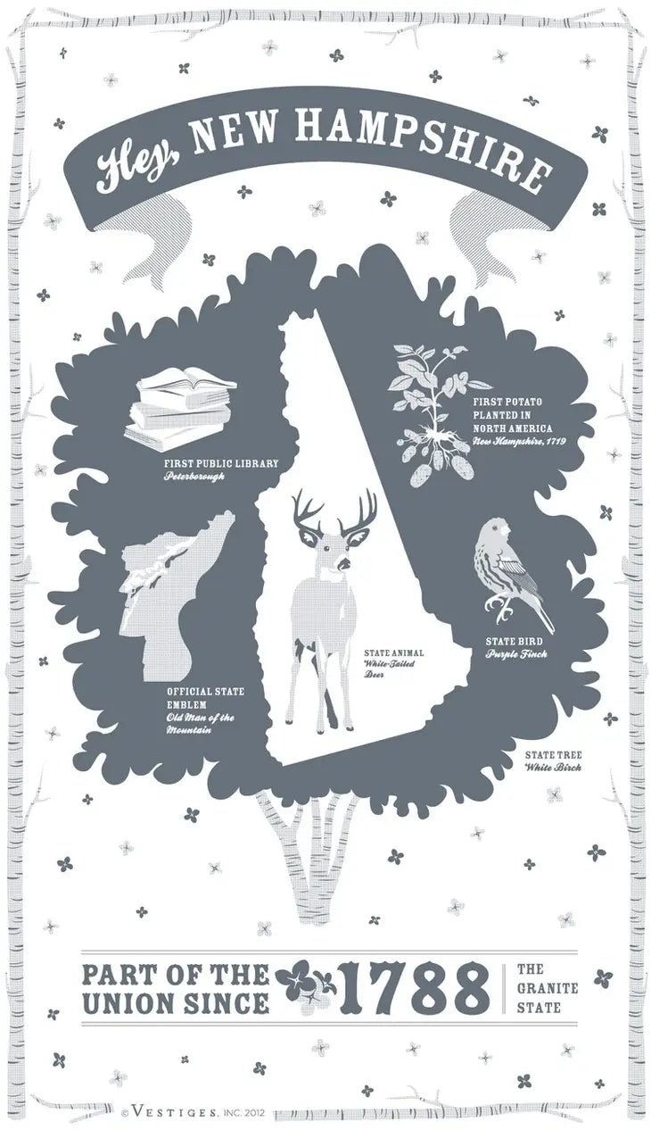 New Hampshire Kitchen Towel