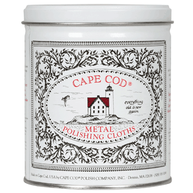 Cape Cod® Metal Polishing Cloths Economy Size Tin