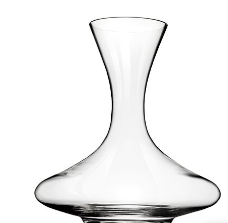 True Brands Ellipse Decanter Wine