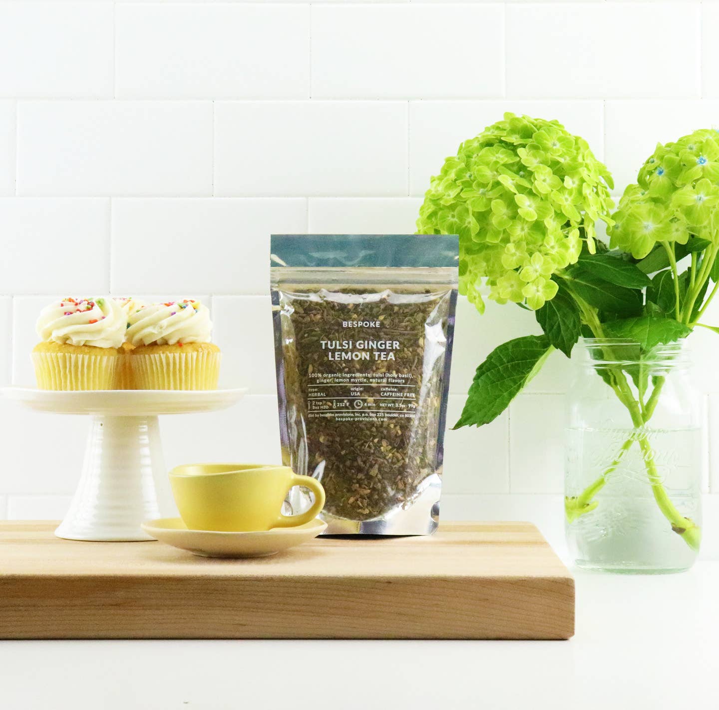 3.5 oz Tulsi Ginger Lemon Loose Leaf
Tea