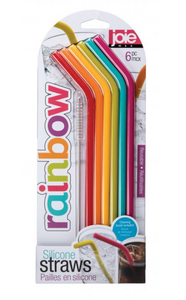 Joie Silicone Straws with Cleaning Brush