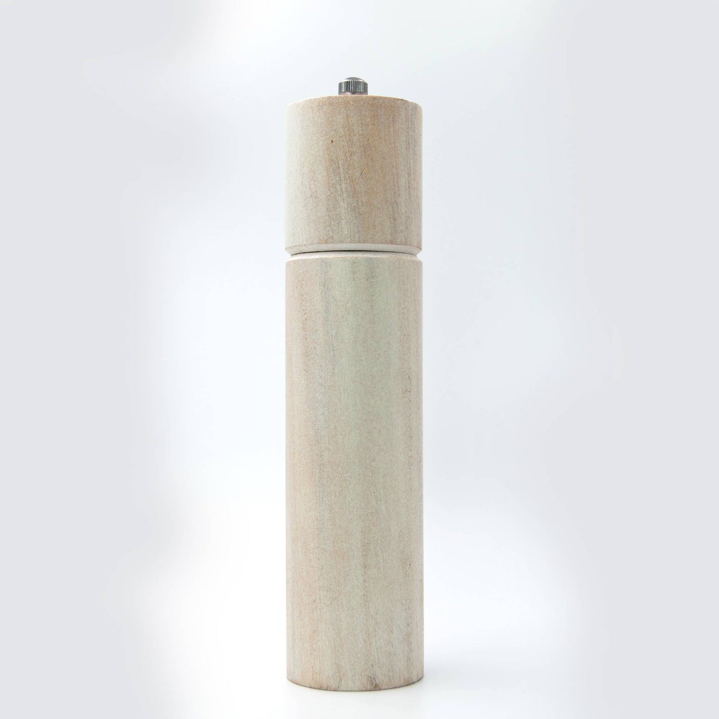 Artisan Wood White Mango Salt or Pepper Mill