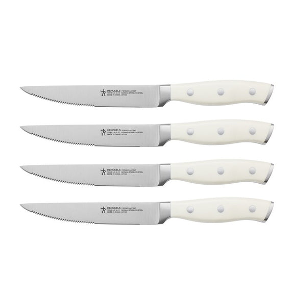 Henckels Forged Accent 4 Piece Steak Knife Set