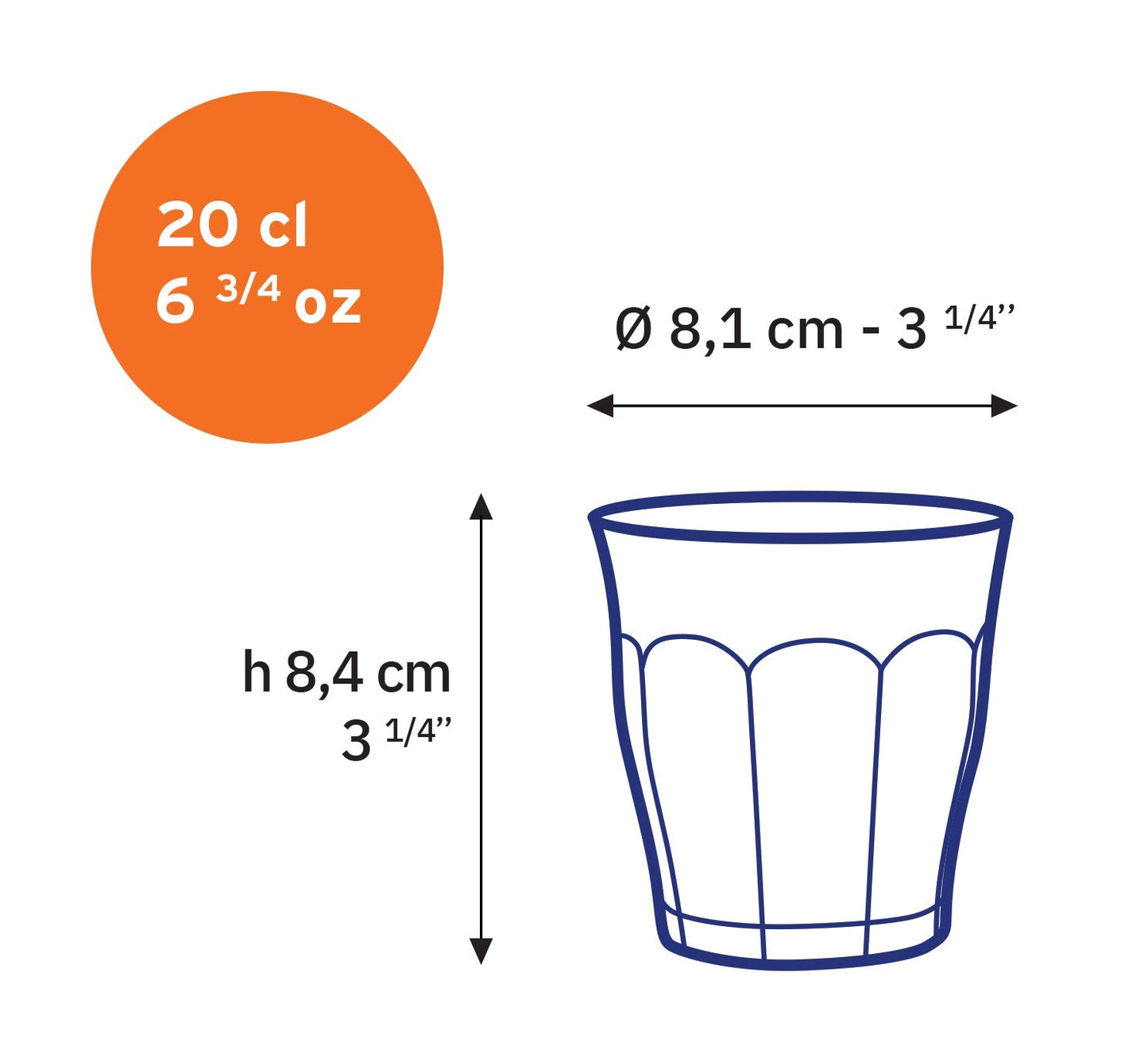 Duralex Picardie Glass Tumblers