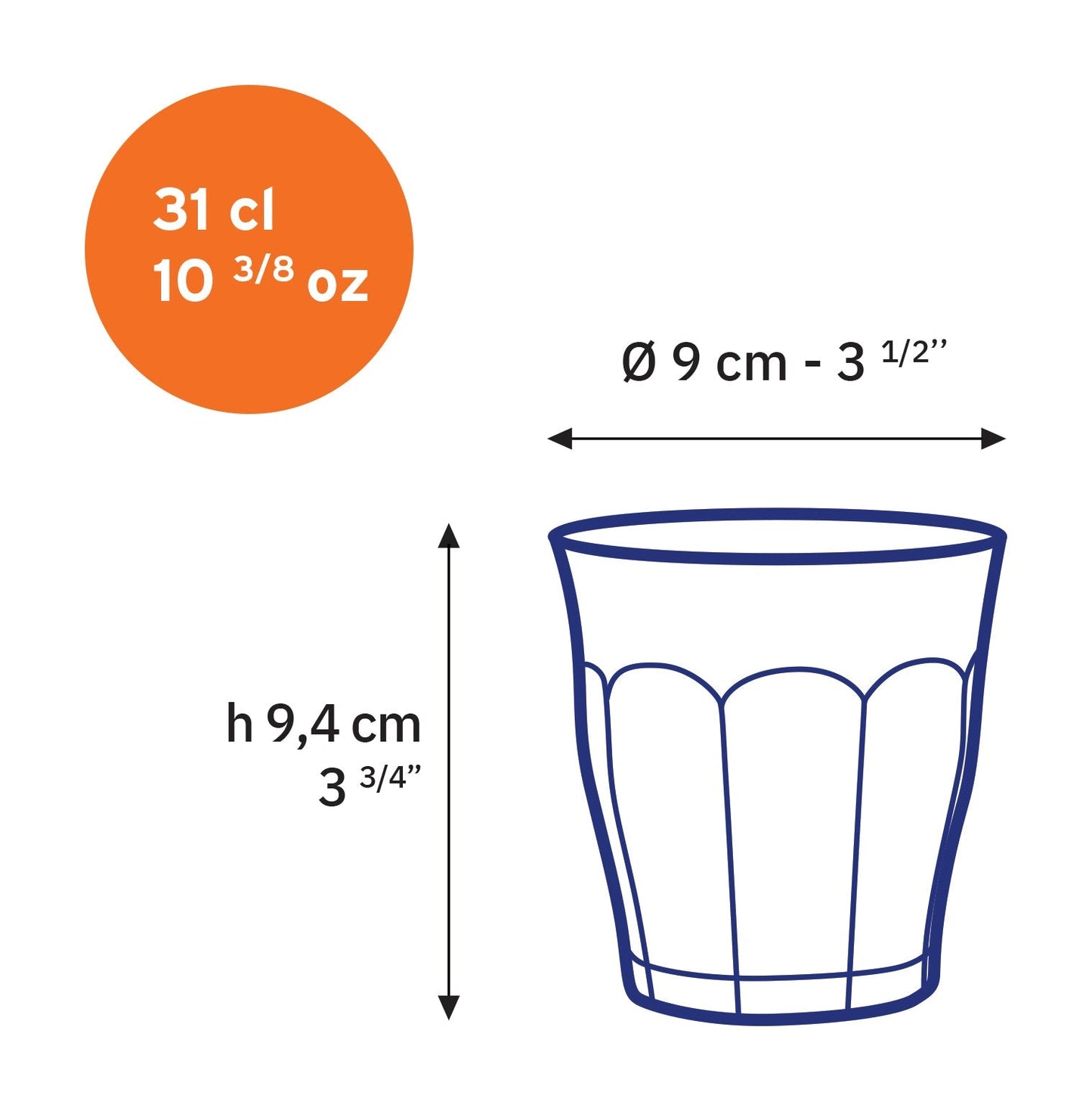 Duralex Picardie Glass Tumblers
