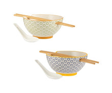 Load image into Gallery viewer, Set Of 2 Rice &amp; Soup Bowl Set

