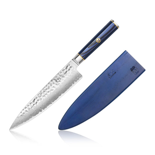 Cangshan KITA series 8" Chef's Knife w/sheath, Damascus Steel
