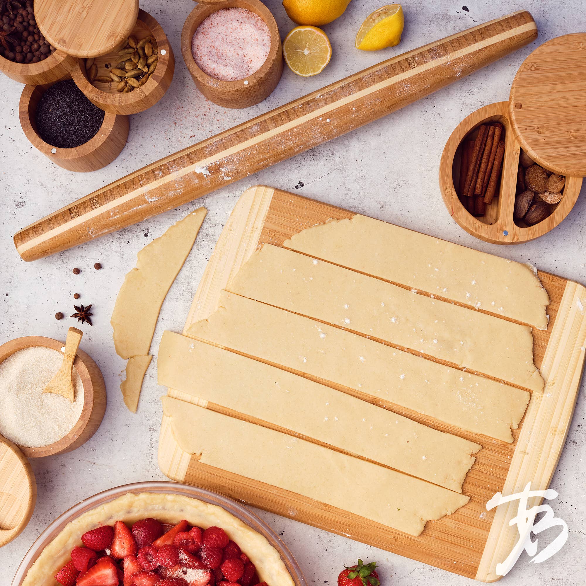 Bakelicious Adjustable Rolling Pin