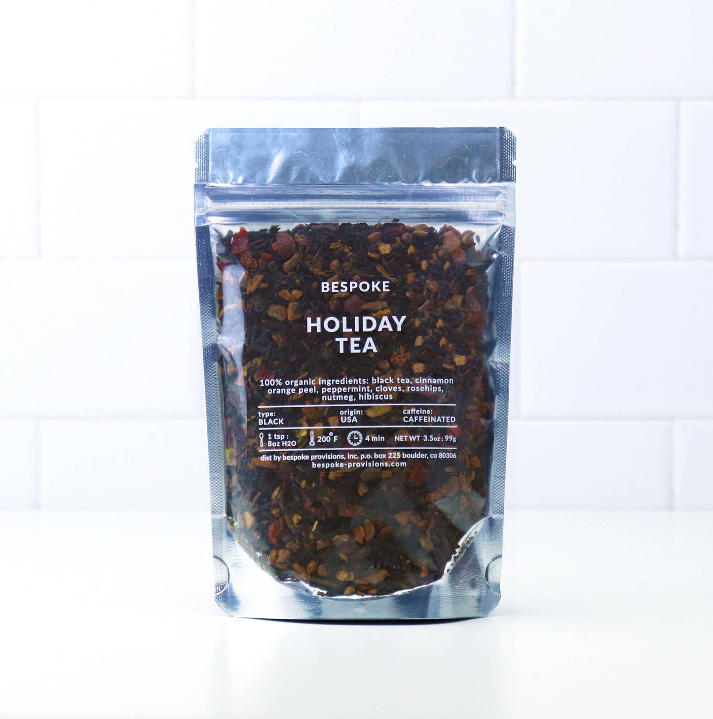 Holiday Tea - Organic Premium Loose Leaf  Fall & Christmas