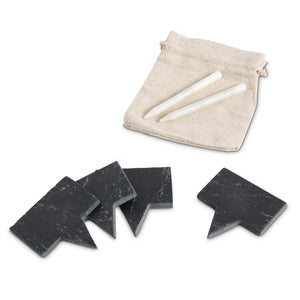 Maison du Fromage Natural Slate Cheese Markers Set
