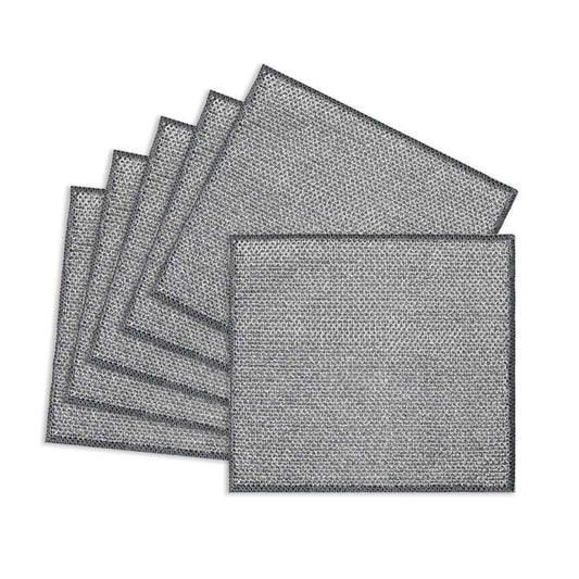 Non-Scratch Wire Cleaning Cloths. Set of 6