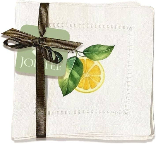 Hemstitch Napkins Lemons