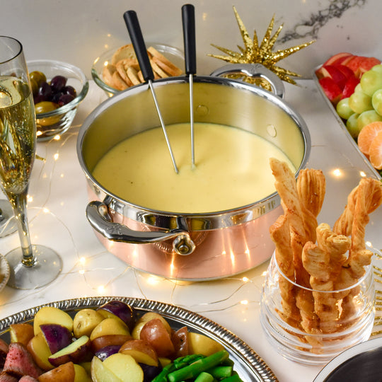 Hestan Copper Induction Soup Pot, 3-Quart