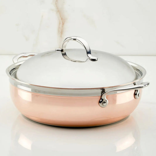 Hestan Copper Induction Dutch Oven, 5-Quart