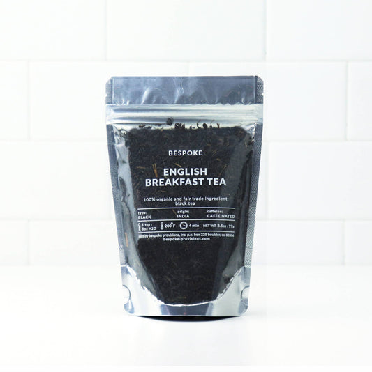English Breakfast Tea - Organic Premium Loose Leaf - 3.5 oz
