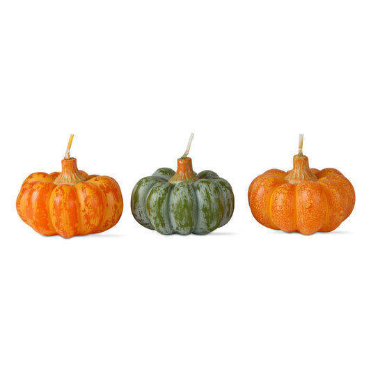 Heirloom Pumpkin Candles Set of 3