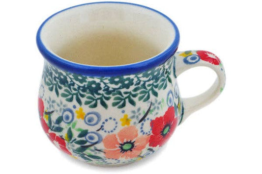 Espresso Cup 2 oz Summer Joy Theme UNIKAT