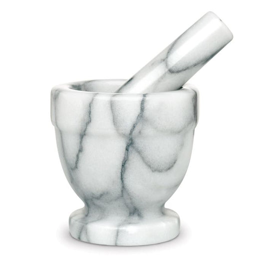 Marble Mortar and Pestle Set