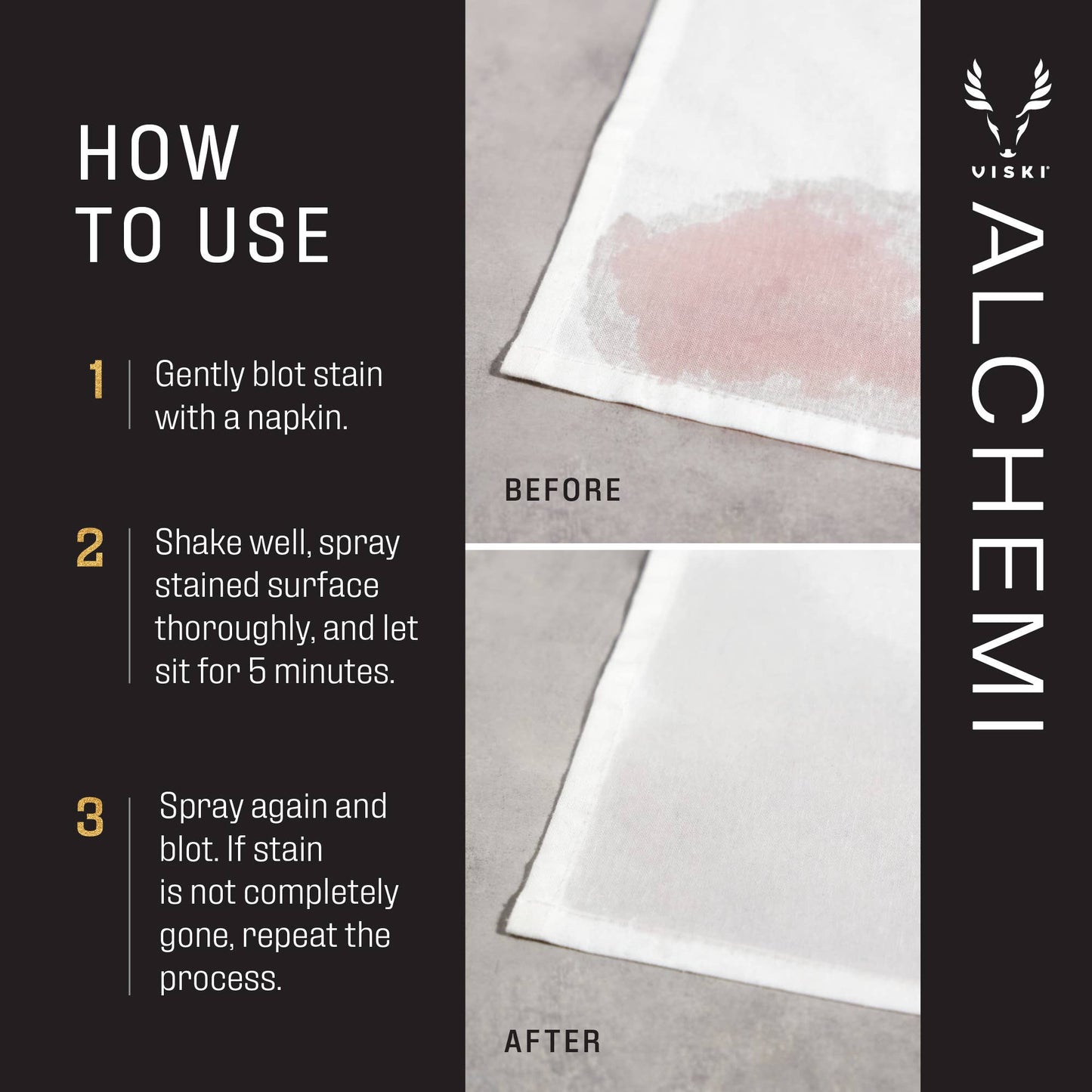 Alchemi™ Wine / Juice / Coffee Stain Remover