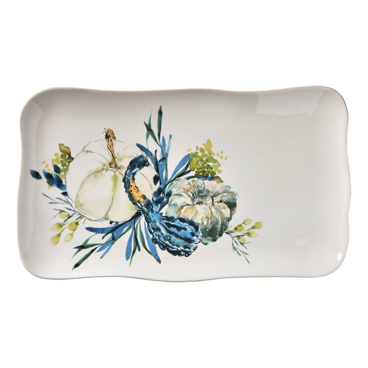 Autumn Botanical Rectangular Platter