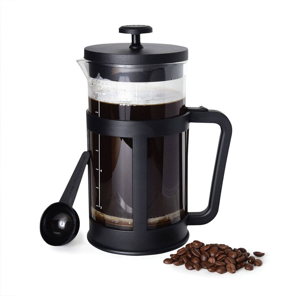 Aerolatte Essentials French Press Coffee Maker, 8 Cup