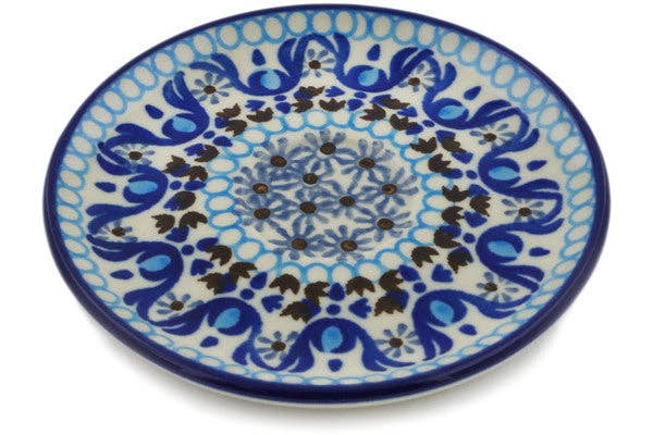 Saucer 4" Blue Ice Theme