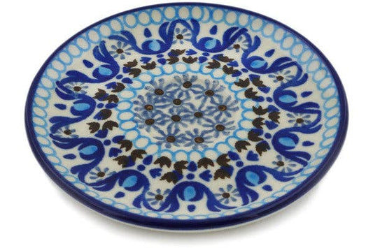 Saucer 4" Blue Ice Theme
