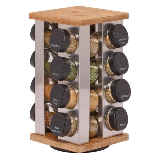 16 Jar Revolving Spice Rack