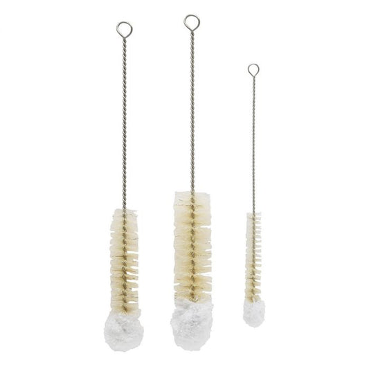 Siege Lambs Wool Soft Tip Brushes, Set of 3