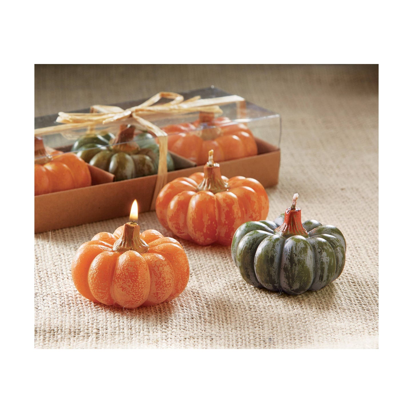 Heirloom Pumpkin Candles Set of 3