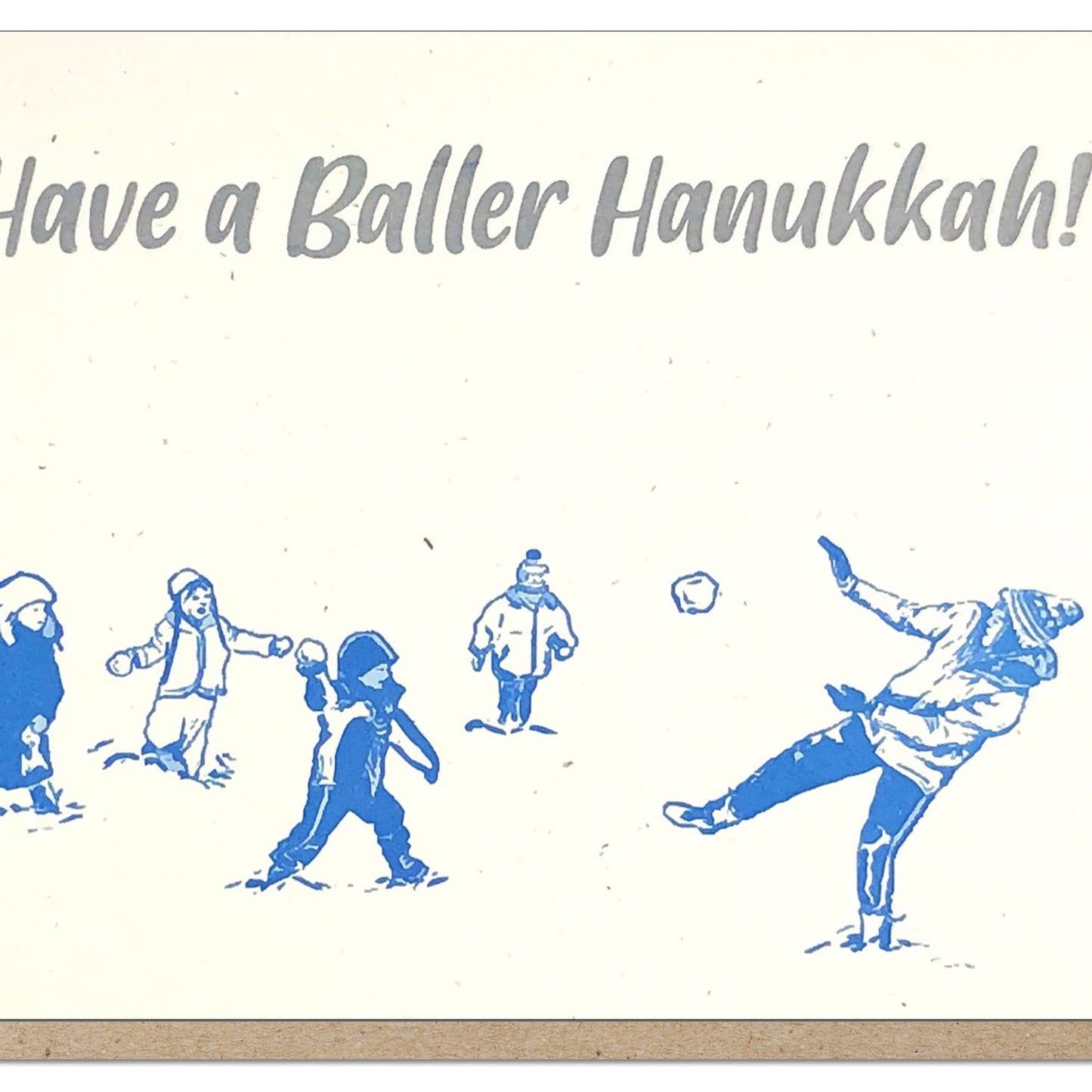 Baller Hanukkah Card