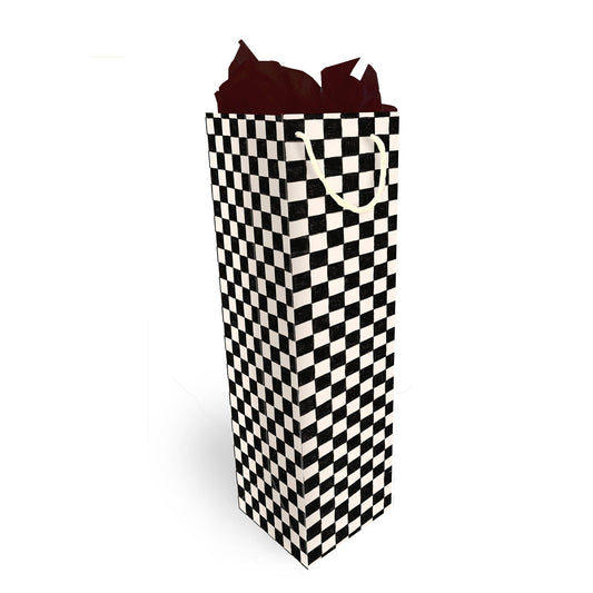 Checkers Wine Gift Bag