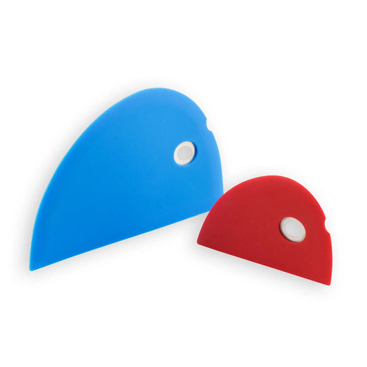 SILICONE BOWL SCRAPER SET