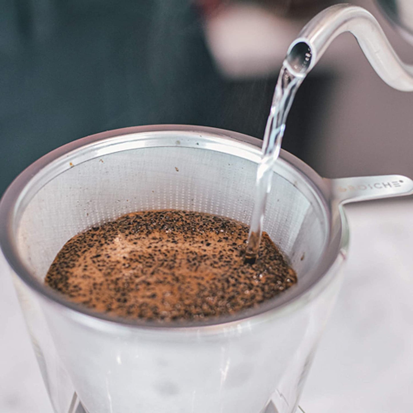 GROSCHE AMSTERDAM Pour Over Coffee Maker with SS filter