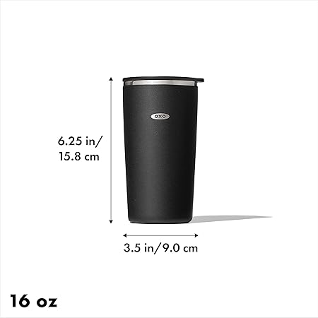 OXO Strive 16 oz Tumbler w/easy-close lid