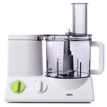 Load image into Gallery viewer, Braun FP3020 12 Cup Food Processor includes 7 Attachments
