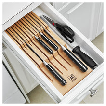 Load image into Gallery viewer, Zwilling In-Drawer Knife Organizer, Beechwood
